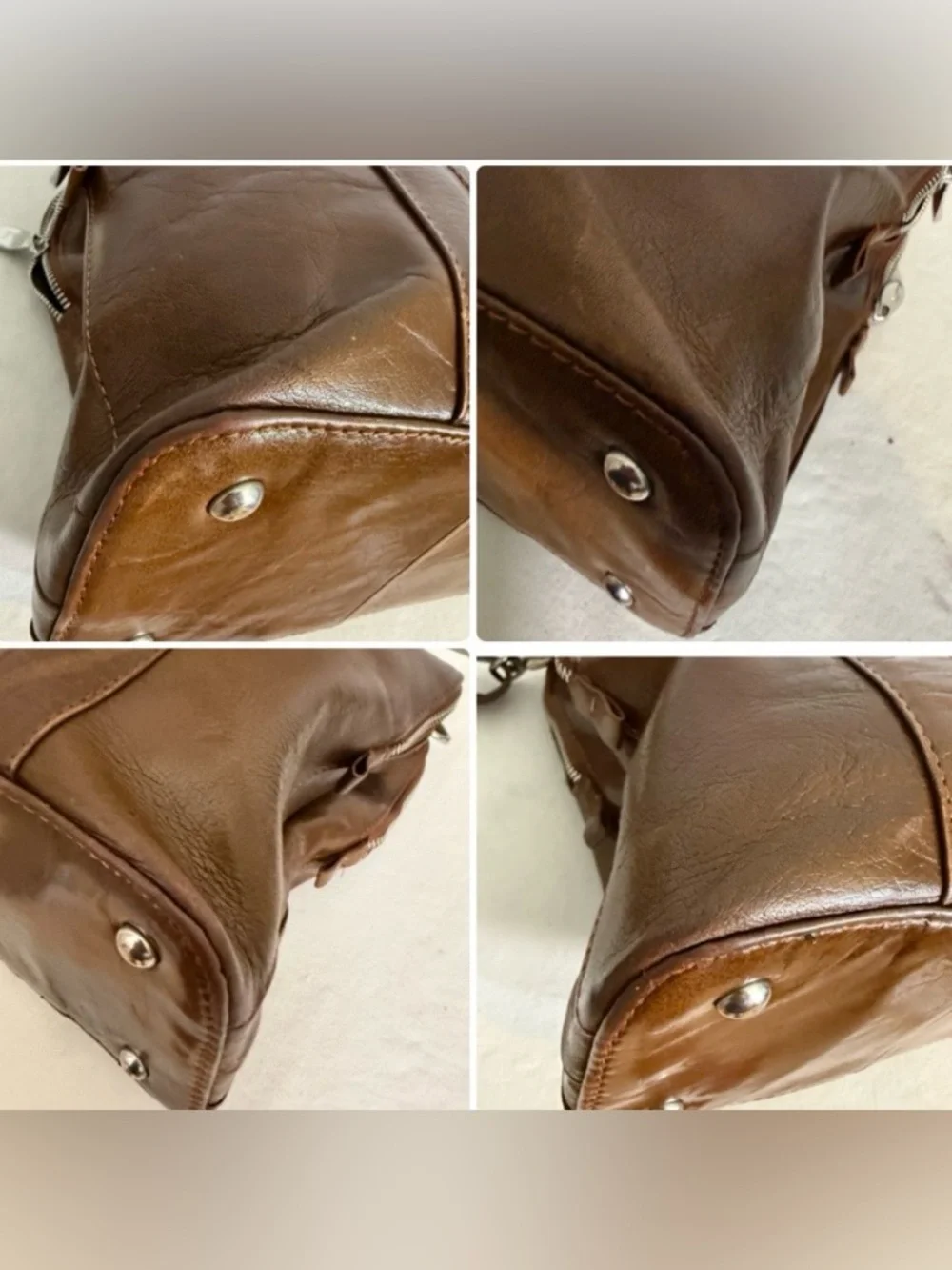 Ashwood leather satchel
